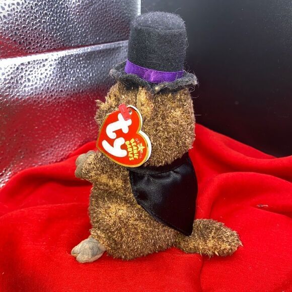 Ty BB Panxsutawney Phil 2006 ground hog - Picture 3 of 5